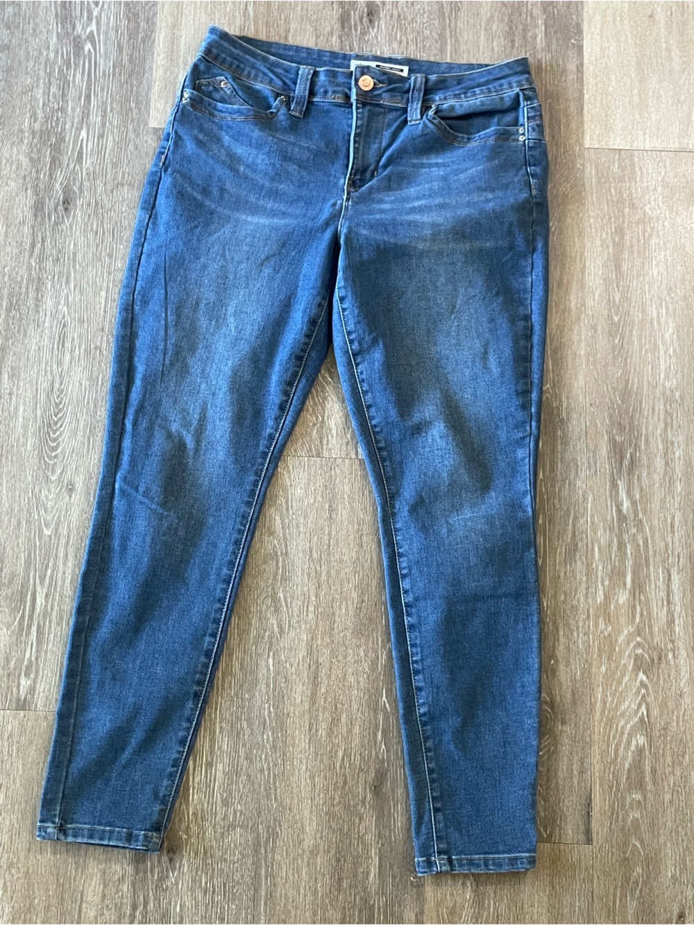 Women’s Dark Blue Skinny Jeans - Stretch Denim